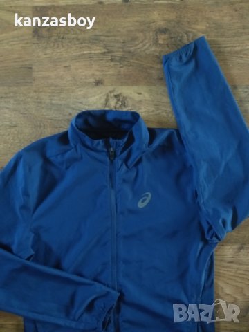 Asics Core Running Jacket en Azul - страхотно мъжко горнище КАТО НОВО, снимка 8 - Спортни дрехи, екипи - 40958387