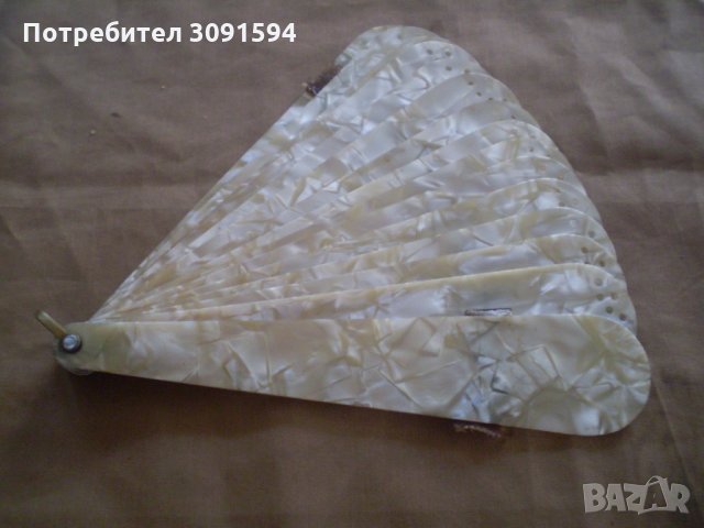 1930г Дамско Ветрило Целулит, снимка 6 - Антикварни и старинни предмети - 33840923