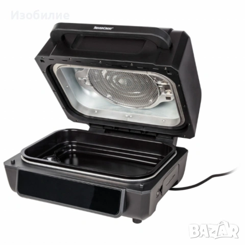 Уред 2 в 1 SilverCrest Air Fryer with Grill – хрупкаво, вкусно и без мазнина, снимка 9 - Фритюрници - 53004167