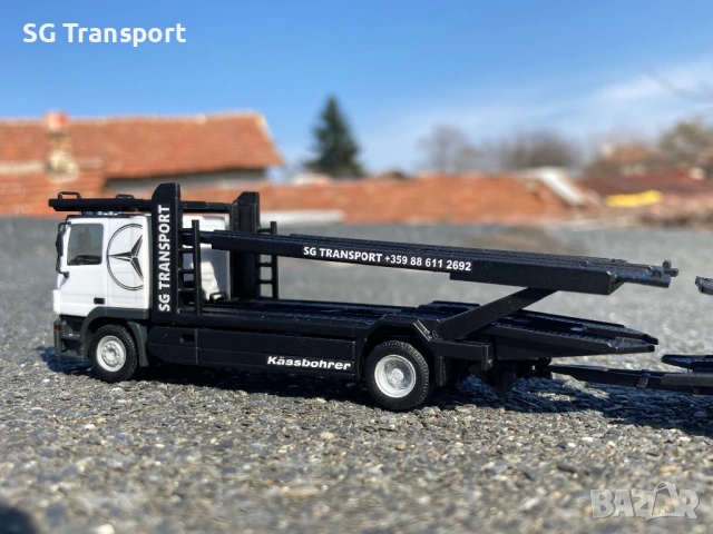 Mercedes Actros 1844 Kassbohrer Автовоз, снимка 8 - Колекции - 53723938
