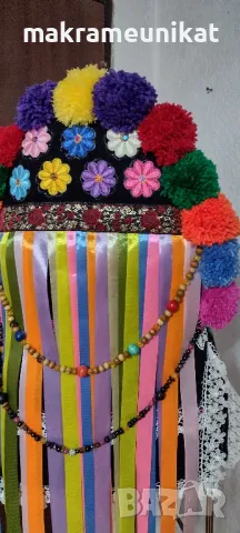 Кукерска маска, гугла, уникат, арт, ръчна изработка, декорация , снимка 16 - Декорация за дома - 41588628