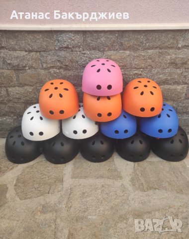 Детски каски за колело и тротинетка,Бели,Черни,Сини,Оранжеви,Розови, снимка 3 - Други - 42028966