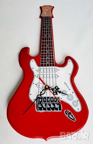 Китара оригинален часовник за стена, снимка 7 - Стенни часовници - 38928665