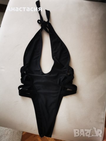  Бански с дълбоко деколте  дамски