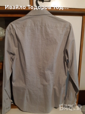 Мъжка бутикова риза CK by Calvin Klein , снимка 8 - Ризи - 51553886