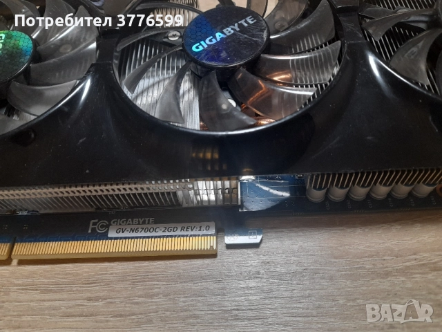 Видео карта GIGABYTE, снимка 2 - Видеокарти - 52355710