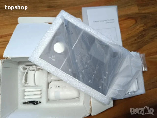 НОВА TUYA Смарт алармена WiFi + подържа 4G 2 SIM cards - аларма, детектор за движение, 15 сензора..., снимка 8 - Аналогови камери - 50492984