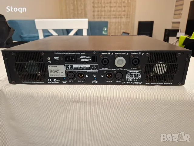 Бартер за Biema!Стъпало Dynacord CL1200, снимка 10 - Ресийвъри, усилватели, смесителни пултове - 56201290