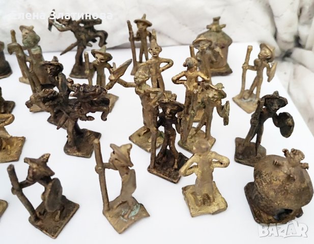 Голяма колекция бронзови фигури , снимка 7 - Колекции - 42535461