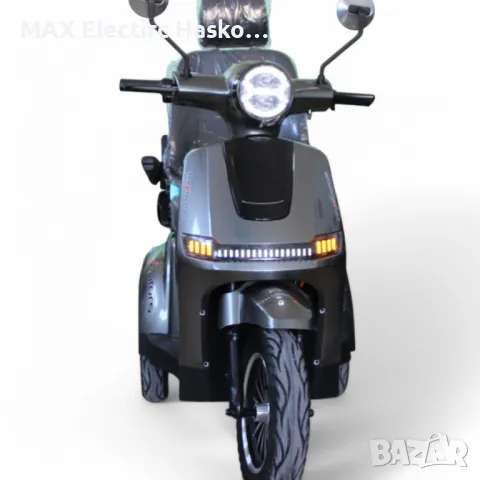 Електрическа триколка Maxmotors FM2 PRO 1800W/60V/25Ah Gray, снимка 7 - Мотоциклети и мототехника - 49434110
