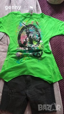 Сет за момиче, 4 части за 15 лв!, снимка 5 - Детски къси панталони - 41444822