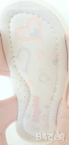 *СВЕТЕЩИ* Сандали за момиче, Бели, №24-29, снимка 6 - Детски сандали и чехли - 50890002