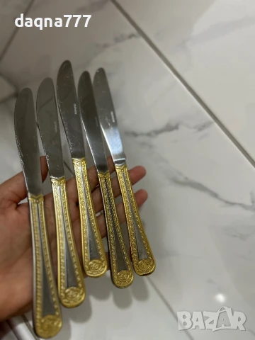 5 луксозни ножа за сервиране, снимка 6 - Прибори за хранене, готвене и сервиране - 50761147