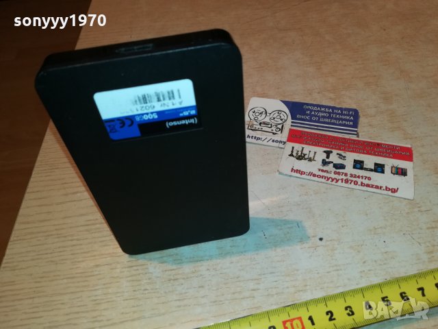 INTENSO 500GB HARD 1211212105, снимка 14 - Твърди дискове - 34786641