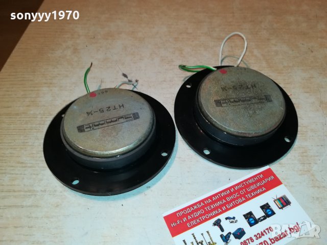 summit ht25-1/4 вч говорители 2бр 10,5см 1202222011, снимка 12 - Тонколони - 35767636