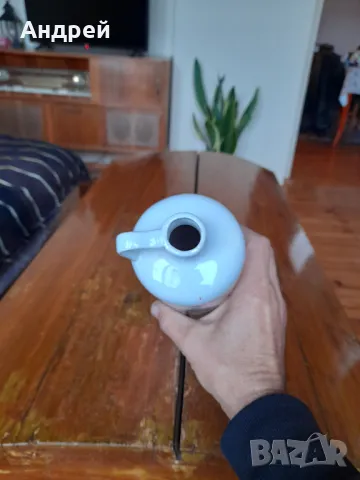 Стара порцеланова кана,каничка Троянска Сливова,Винпром, снимка 6 - Други ценни предмети - 48238758