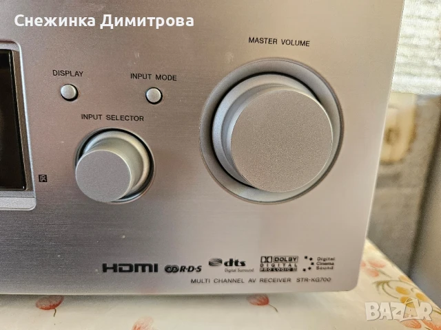5.1 ресийвър Sony STR-KG700, снимка 4 - Ресийвъри, усилватели, смесителни пултове - 51098276