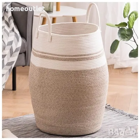 Кош за пране, 105 Л YOUDENOVA YNLH01-BRN-DE, снимка 2 - Органайзери - 47546003