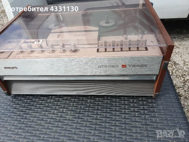ролков магнетофон Philips 4407, снимка 5 - Аудиосистеми - 49778111