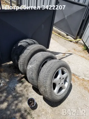 Алуминиеви джанти със болтове комплект., снимка 2 - Гуми и джанти - 50275505