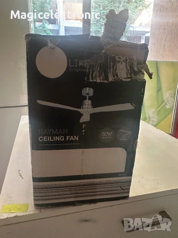 Таванен вентилатор, снимка 2 - Вентилатори - 50777152