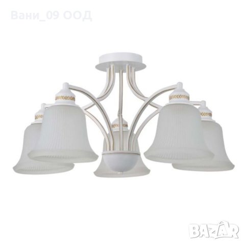 Полилей в рустикален стил, снимка 2 - Лампи за таван - 41325321