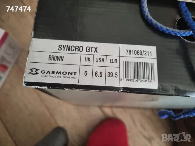 GARMONT gore-tex, SYNCRO UK6 / 39,5, снимка 3 - Маратонки - 56306460