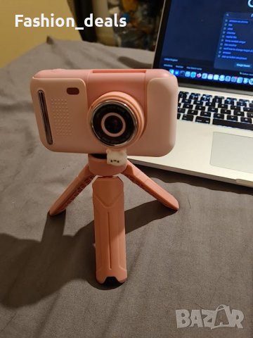 Нов Цифров Детски фотоапарат за деца момичета 1080P HD видеокамера 3-12 години, снимка 8 - Други - 41385758