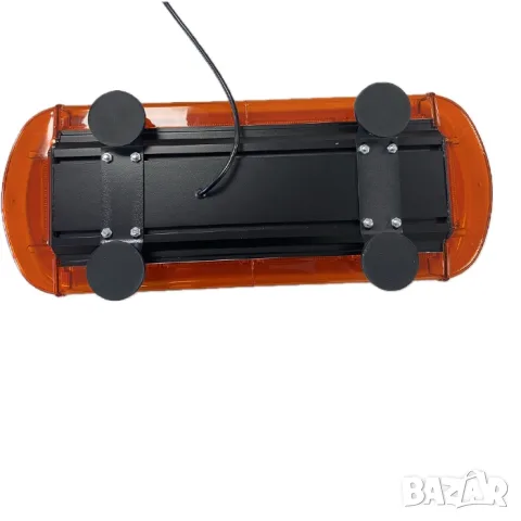 LED сигнална лампа маяк 550mm / 215mm / 80mm 12-24V оранжева 10 режима, снимка 3 - Аксесоари и консумативи - 55865181