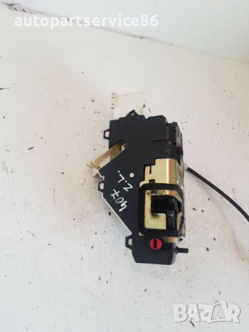 Заден ляв механизъм за заключване на врата за Peugeot 407 2.2 (2006) 9659854180, снимка 2 - Части - 53733190