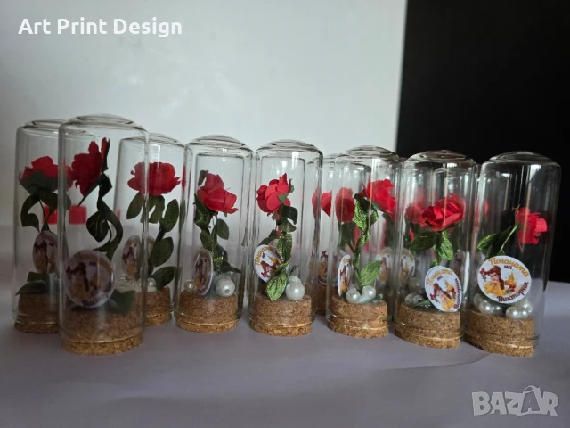 Сувенири Стъкленица за кръщене, рожден ден, юбилей, сватба,погача, снимка 10 - Други - 50595160