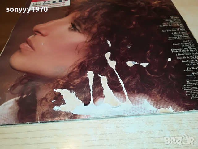 ПОРЪЧАНА-BARBRA STREISAND-LOVE SONGS-MADE IN ENGLAND 0604222052, снимка 8 - Грамофонни плочи - 36369600