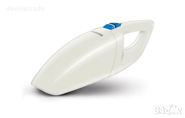 Ръчна прахосмукачка Philips MiniVac FC6150/01, 0.5 л, 3.6 V Ni-MH, Бяла, снимка 2 - Прахосмукачки - 47459273