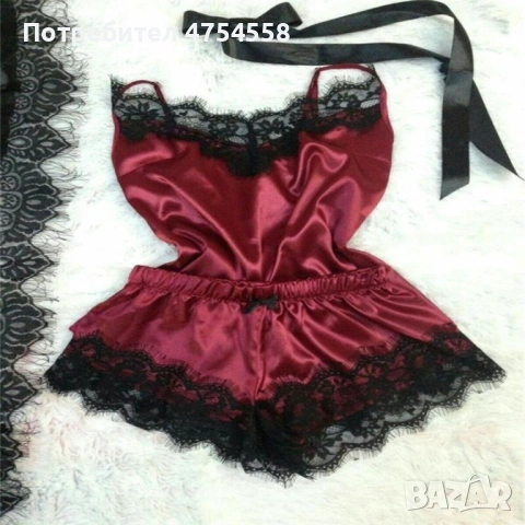 Елегантна дамска пижама, снимка 4 - Пижами - 53821073