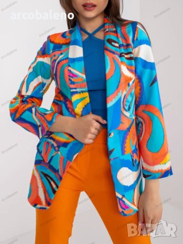 Дамско цветно сако (блейзър), 3цвята - 023, снимка 6 - Сака - 41552897