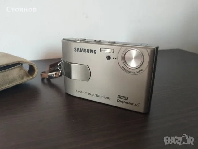 Камера SAMSUNG Digimax i6 PMP Limited Special Edition, снимка 4 - Фотоапарати - 56152040