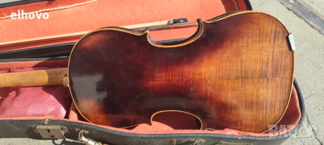 Цигулка Franz Hell, снимка 3 - Антикварни и старинни предмети - 53780974