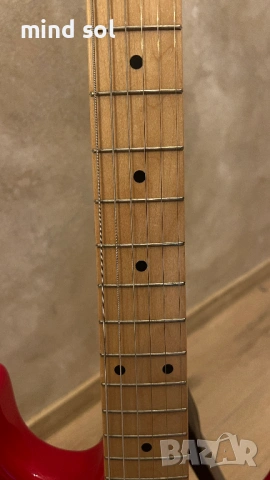 Fender Japan Stratocaster Red ST-460M 1994 with Custom pickups, снимка 4 - Китари - 53691033