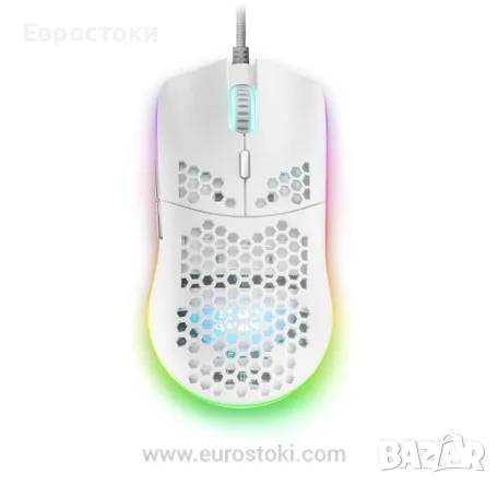 Геймърска мишка Mars Gaming MMAX,  кабелна ултралека мишка за игри, оптична 12400DPI, снимка 3 - Клавиатури и мишки - 48524212