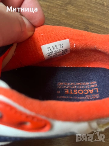 Оригинални Маратонки LACOSTE, снимка 6 - Маратонки - 53270931