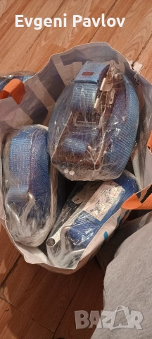 Укрепващи колани с кука и тресчотка 8.5м.-5т., снимка 2 - Индустриална техника - 53031510