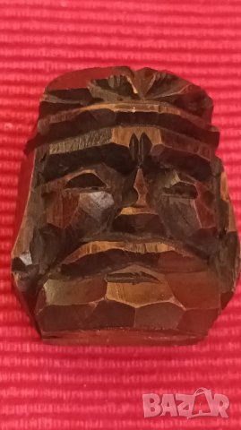 Дървена статуетка,дърворезба,бюст., снимка 1 - Колекции - 41850681