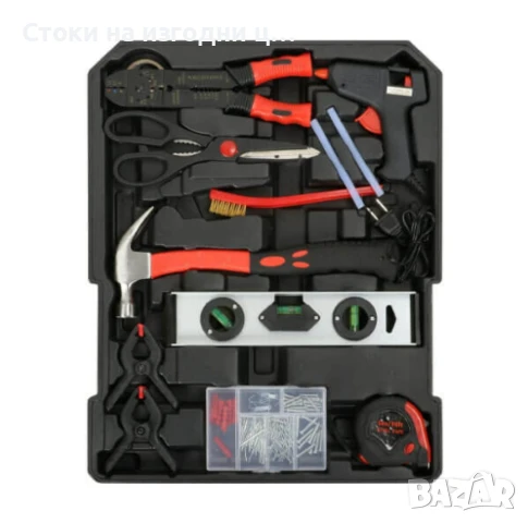 Куфар с иструменти 499 части KRAFTROYAL B-449-KR, снимка 3 - Куфари с инструменти - 48321834