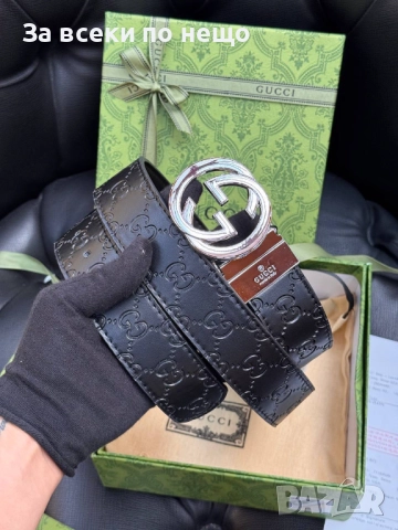 Gucci Колан Със Сертификат И Торбичка - Налични Различни Цветове Код SK260, снимка 5 - Колани - 52596584