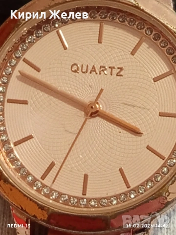 Елегантен дизайн дамски часовник много красив 42338, снимка 3 - Дамски - 53484468