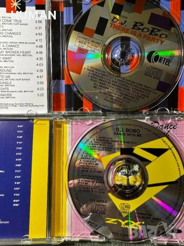 D.J. Bobo - 2 Unlimited - Technotronic - Snap, снимка 3 - CD дискове - 53575395