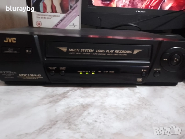 JVC video vcr P175, снимка 2 - Плейъри, домашно кино, прожектори - 53661546