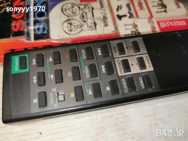 SONY RM-S310 AUDIO REMOTE-ВНОС SWISS 2112251039, снимка 2 - Ресийвъри, усилватели, смесителни пултове - 52863774
