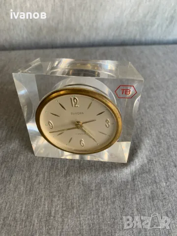 будилник EUROPA, снимка 7 - Антикварни и старинни предмети - 49882033