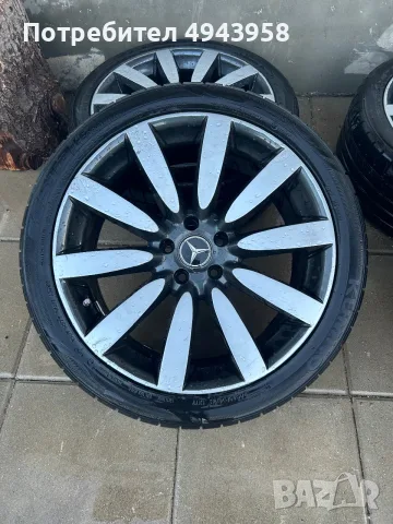 Джанти 19-ки от Mercedes s350 w220 , снимка 4 - Гуми и джанти - 55998898
